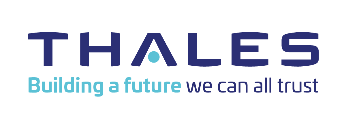 Logo, Thales Building a future we can all trust